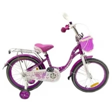 Велосипед OSCAR KITTY 16" фиолетовый (Требует финальной сборки)